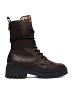 Botki damskie - MEXX Trzewiki CEO-MI001710753W Brązowy - miniaturka - grafika 1