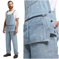 Spodnie męskie - Lee 101 PAINTERS BIB OVERALL premium JAPAN ogrodniczki spodnie jeansowe M - miniaturka - grafika 1