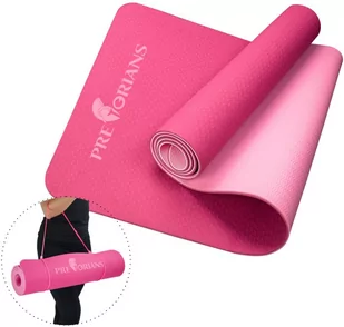 Mata do ćwiczeń fitness jogi Tpe antypoślizgowa - Maty do jogi - miniaturka - grafika 1
