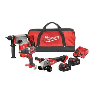 Zestaw elektronarzędzi 18V M18FPP3Q-502BEU 4933492517 Milwaukee - Zestawy elektronarzędzi - miniaturka - grafika 1