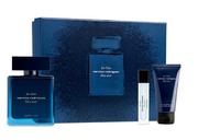 Zestawy perfum męskich - Narciso Rodriguez Set Set For Him Bleu Noir Edp100ml + Edp 10ml + Shower Gel 50ml 3423222012991 - miniaturka - grafika 1