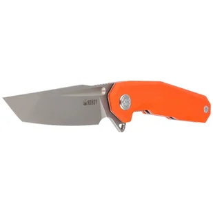 Nóż składany Kubey Carve Orange G10, Bead Blasted AUS-10 (KB237I) - Noże - miniaturka - grafika 2