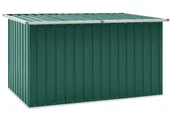 Skrzynie ogrodowe - Zielona stalowa skrzynia ogrodowa P2-Z78 - miniaturka - grafika 1