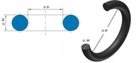 Uszczelki - Oring gumowy 30x3 olejoodporny uszczelka 30*3 30/3 - miniaturka - grafika 1