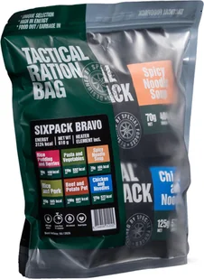 Tactical Foodpack Tactical Foodpack Six Pack Bravo Foodpack 610g, Diverse  2021 Żywność turystyczna 26 - Racje żywnościowe - miniaturka - grafika 1