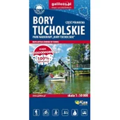 Przewodniki - Bory Tucholskie część północna Mapa turystyczna - miniaturka - grafika 1