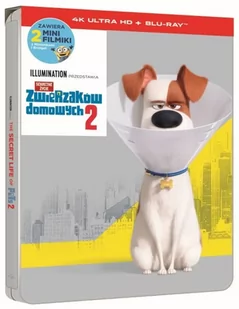 Sekretne życie zwierzaków domowych 2 2 Blu-ray 4K steelbook) - Pozostałe filmy Blu-Ray - miniaturka - grafika 1