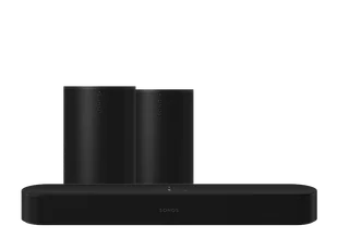 Kino domowe Sonos Beam (Gen 2) + Era 100 x 2 (czarny) - Kino domowe - miniaturka - grafika 1