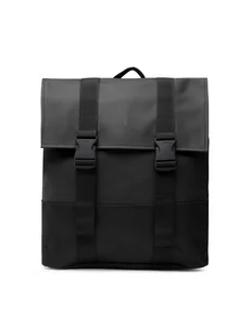 Rains Plecak Buckle MSN Bag 1371 BLACK 1371 BLACK - Plecaki - miniaturka - grafika 2