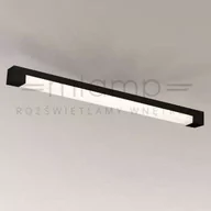 Oprawy, klosze i abażury - Shilo łazienkowa oprawa sufitowa Sumoto T5 czarna IP44 8081 - miniaturka - grafika 1