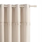 Zasłony - Zasłona Gotowa 140x250 Przelotki Do Salonu - miniaturka - grafika 1