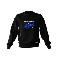Odzież do sportów motorowych - Czarna bluza BMW E90 M3-M - miniaturka - grafika 1