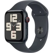 Smartwatch - Apple Watch SE 2-gen GPS + Cellular 44mm Czarny - miniaturka - grafika 1
