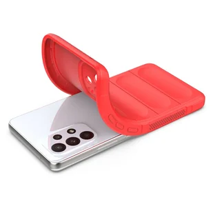 Magic Shield Case etui do Samsung Galaxy A53 5G elastyczny pancerny pokrowiec czerwony - Etui i futerały do telefonów - miniaturka - grafika 6