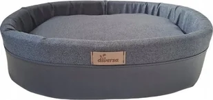Diversa DIVERSA-LEGOWISKO EMILY SKAY 3 GRAFIT 70x60x15 - Legowiska dla psów - miniaturka - grafika 1