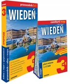 Przewodniki - Edukacyjna Książka Encyklopedia Atlas Comfort Map Wiedeń 3w1 Przewodnik Lux - miniaturka - grafika 1