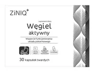 Układ pokarmowy - ZINIQ Węgiel aktywny, 30 kapsułek - miniaturka - grafika 1