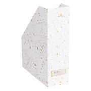 Półki na dokumenty - Organizer na dokumenty w biało-złotym kolorze Bigso Box of Sweden Estelle - miniaturka - grafika 1