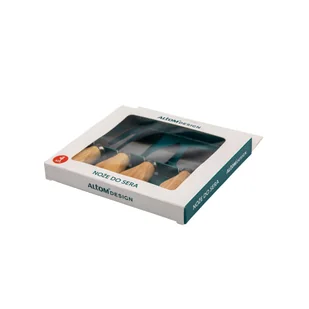 Lumarko Noże Do Sera Komplet 4 Szt. - Noże kuchenne - miniaturka - grafika 5