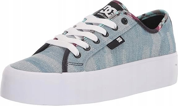 DC TRAMPKI DAMSKIE Z GRUBSZĄ PODESZWĄ WIELOKOLOROWE 36 J0A