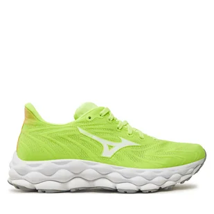 Buty do biegania Mizuno Wave Sky 8 J1GD2402 Zielony - Buty sportowe damskie - miniaturka - grafika 1