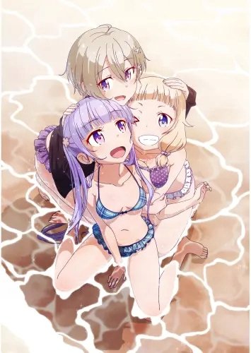 Plakat Anime Manga New Game+ ng_057 A2 (custom)