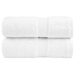 vidaXL Ręczniczki premium SOLUND, 2 szt., białe, 30x50 cm, 600 g/cm² - Ręczniki - miniaturka - grafika 1
