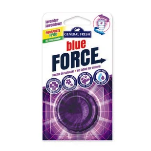 Kostka do spłuczki, Blue Force, 40 g, lawenda, General Fresh - Środki do WC - miniaturka - grafika 1