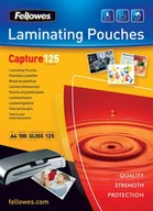 Folie do laminatora - Fellowes folie do laminowania 125 µ, 216x303 mm A4, 25 szt. 53963 - miniaturka - grafika 1