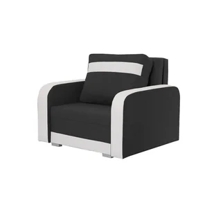 Fotel Condi z funkcją spania Sofa Grafitowy/Biały - Sofy i kanapy - miniaturka - grafika 1
