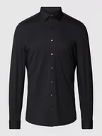 Koszule męskie - Koszula biznesowa o kroju Super Slim Fit z kołnierzykiem typu kent - miniaturka - grafika 1