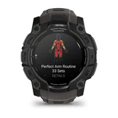 Smartwatch - Garmin Instinct 3 50mm Czarny AMOLED - miniaturka - grafika 1