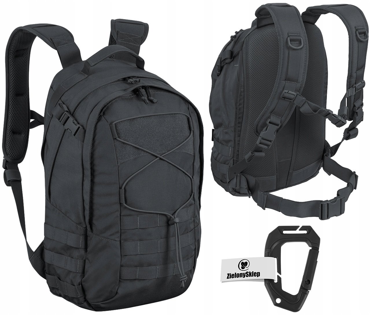 Plecak Helikon EDC Cordura, Shadow Grey, 21L (pl-edc-cd-35)
