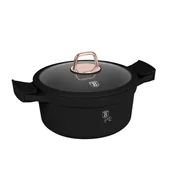 Garnki - GARNEK TYTANOWY 24cm BERLINGER HAUS BH-1457 BLACK ROSE - miniaturka - grafika 1