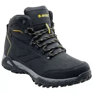Buty trekkingowe męskie - Buty męskie Hi-Tec Medin Mid Rozmiar butów (UE): 46 / Kolor: czarny/żółty - miniaturka - grafika 1
