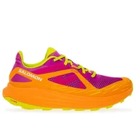 Buty trekkingowe damskie - Buty Salomon Ultra Flow L47525000 - pomarańczowe - miniaturka - grafika 1