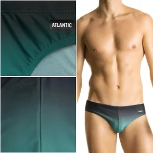 SLIPY KĄPIELOWE Atlantic KMT-336 plażowe kąpielówki męskie - XXL - Kąpielówki męskie - miniaturka - grafika 1