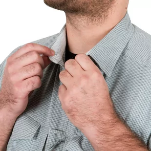 Helikon - Koszula Defender Mk2 Ultralight Short Sleeve® - Silver Mink - KO-DUS-AP-69 - Koszule męskie - miniaturka - grafika 4