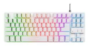 Trust GXT 833W Thado - biały (25403) - Klawiatury - miniaturka - grafika 1