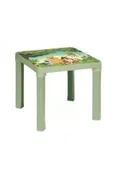 Zabawy w naśladowanie dorosłych - Stolik plastikowy pastel pistacja - miniaturka - grafika 1