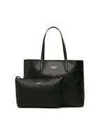 Torebki damskie - Guess Damska torebka Vikky Large Tote Bag, czarna, One Size, czarny, jeden rozmiar - miniaturka - grafika 1