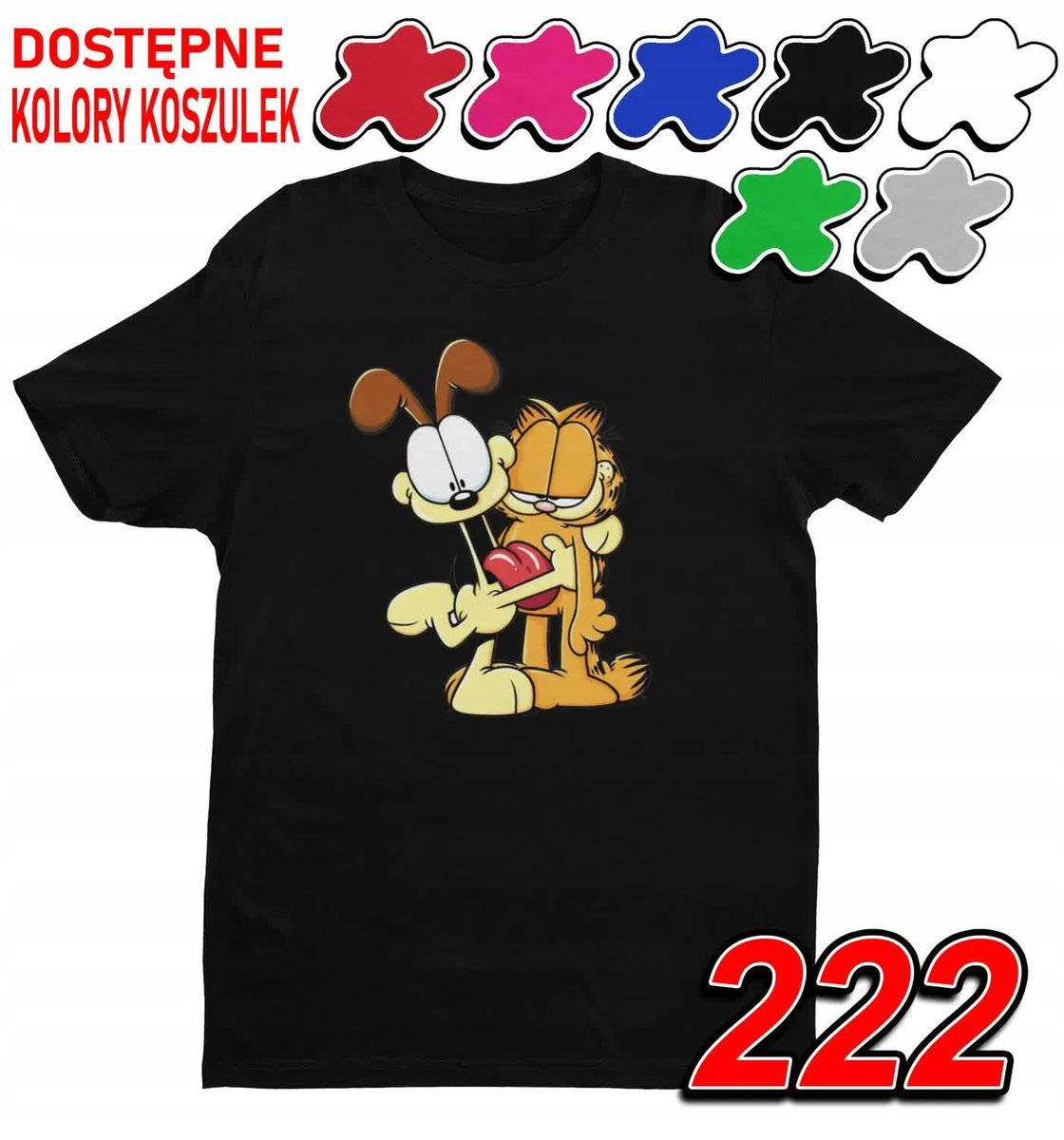 Dziecięca Koszulka T-Shirt Z Nadrukiem Rom Jerry Kot Myszka - L 146-152