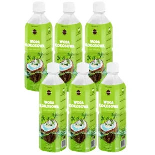 Coco Planet Woda kokosowa 100% naturalna Zestaw 6 x 500 ml - Soki i napoje niegazowane - miniaturka - grafika 1