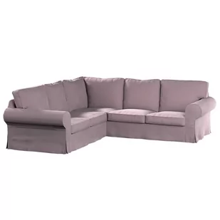 Dekoria Pokrowiec Ektorp na sofę narożną zgaszony róż 240/136 x 82 x 73 cm Velvet 640-704-14 - Pokrowce na meble Dekoria Pokrowiec Ektorp na sofę narożną zgaszony róż 240/136 x 82 x 73 cm Velvet 640-704-14 - Pokrowce na meble - miniaturka - grafika 1