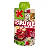Desery dla dzieci - Kubuś Mus Drugie śniadanie jabłko banan aronia malina kasza manna 100 g - miniaturka - grafika 1