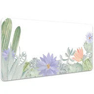 Podkładki na biurko - Podkładka na biurko z nadrukiem Pole kaktusów 100x50 cm - miniaturka - grafika 1