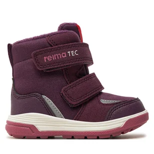 Śniegowce Reima Qing 5400026A Fioletowy - Buty dla dziewczynek - miniaturka - grafika 1