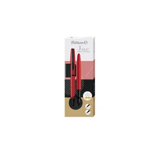 Pelikan Zestaw Jazz Noble Elegance Red - Długopisy - miniaturka - grafika 1