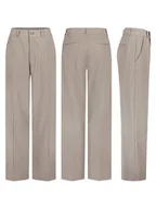 Spodnie damskie - Sublevel Spodnie w kolorze szarym - miniaturka - grafika 1