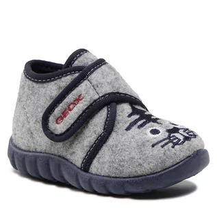 Buty dla chłopców - Kapcie Geox - B Zyzie B. A B2611A 0NY11 C0665 Grey/Navy - grafika 1